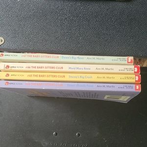 Vintage 1991 Baby-Sitters Club Book Set #64-67